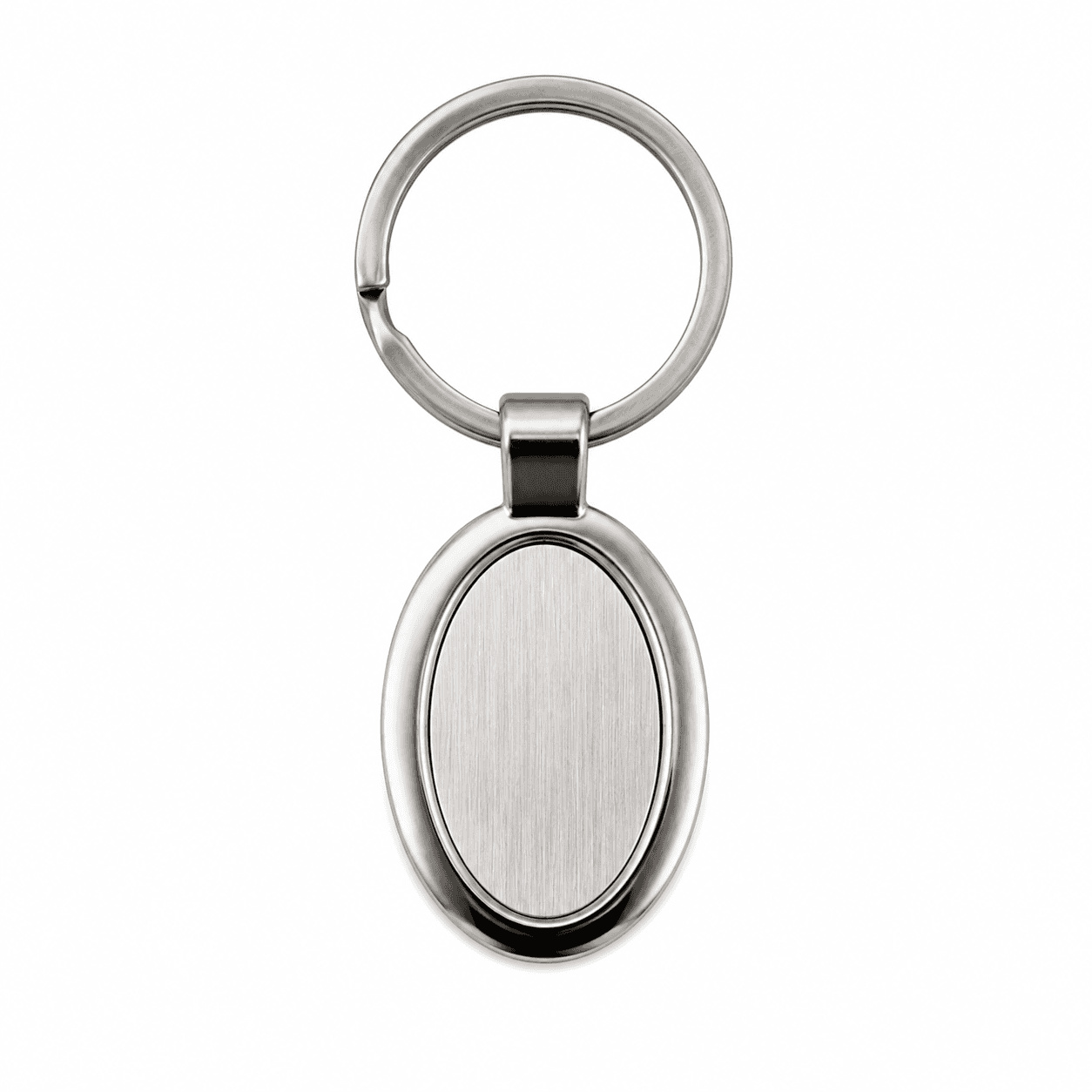 Chaveiro Oval de Metal