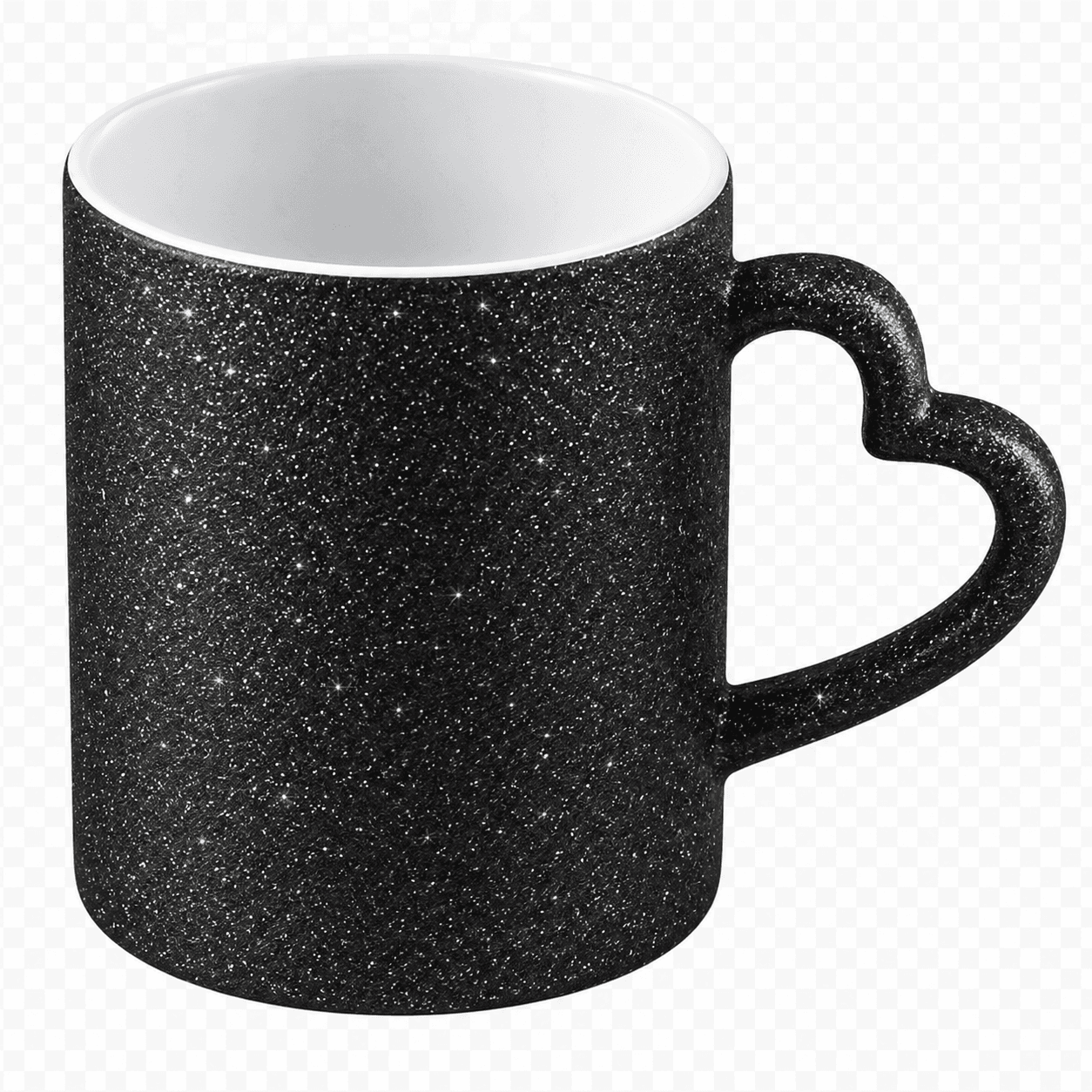 Caneca Cerâmica Glitter Noir