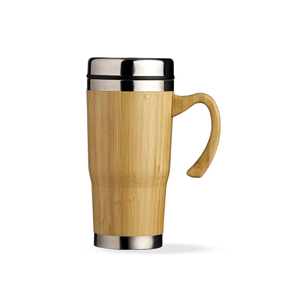 Caneca Térmica em Bambu