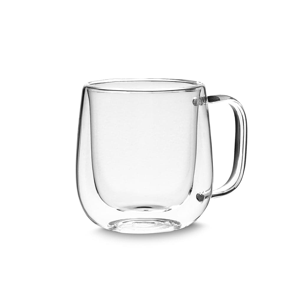 Caneca de Vidro de Parede Dupla