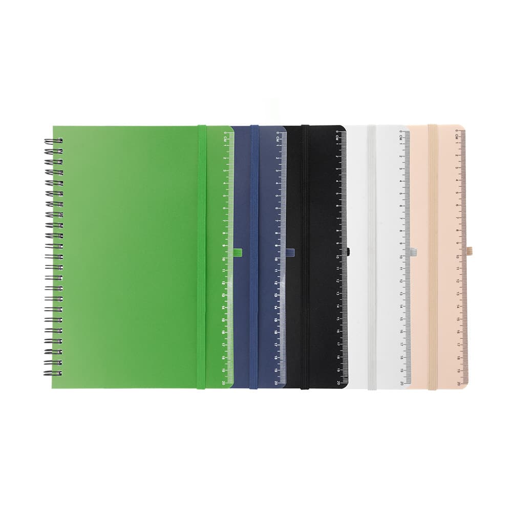 Caderno Espiral de Anotações Régua – ACAD004E