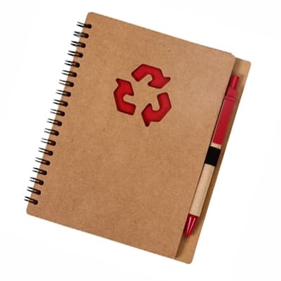 Caderno Ecológico com Caneta CD024