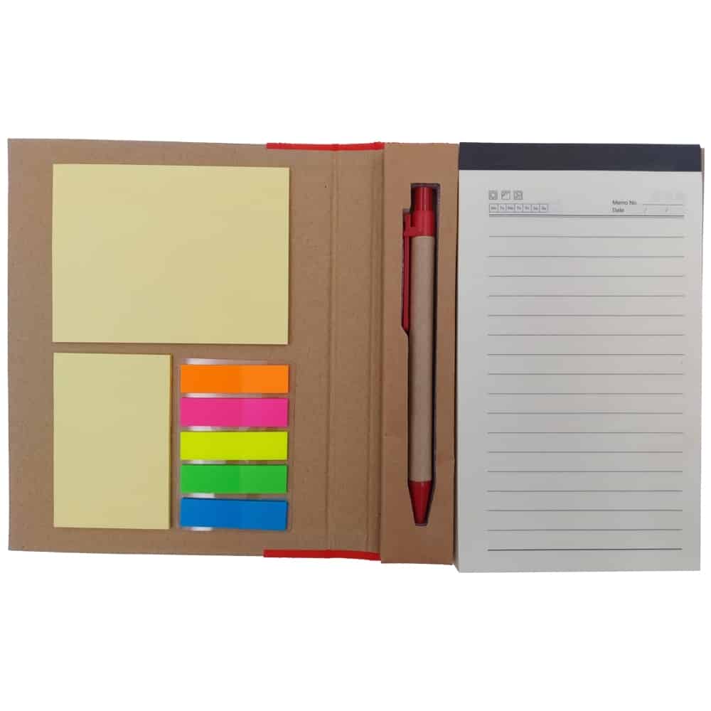 Bloco com Autoadesivos e Caneta Personalizada CD113