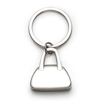 Chaveiro Personalizado Bolsa Tridimensional de Metal CHR227