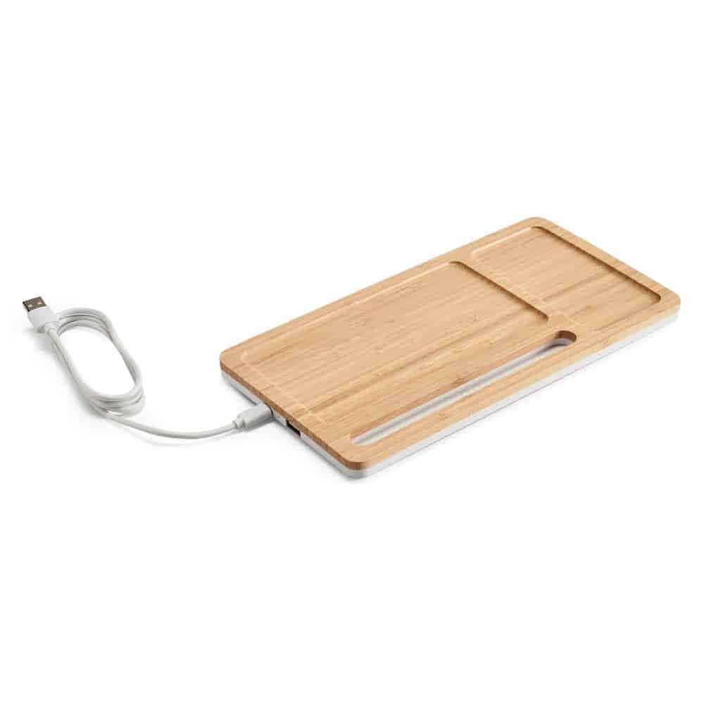 Organizador de Mesa em Bambu Personalizado K555