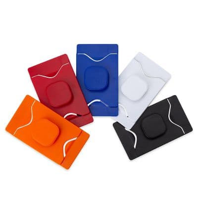 Porta Cartões com Suporte Retrátil para Smartphone PC038