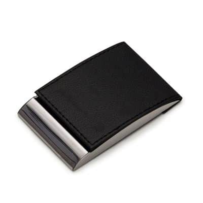 Porta Cartão de Visita de Mesa em Couro PC048