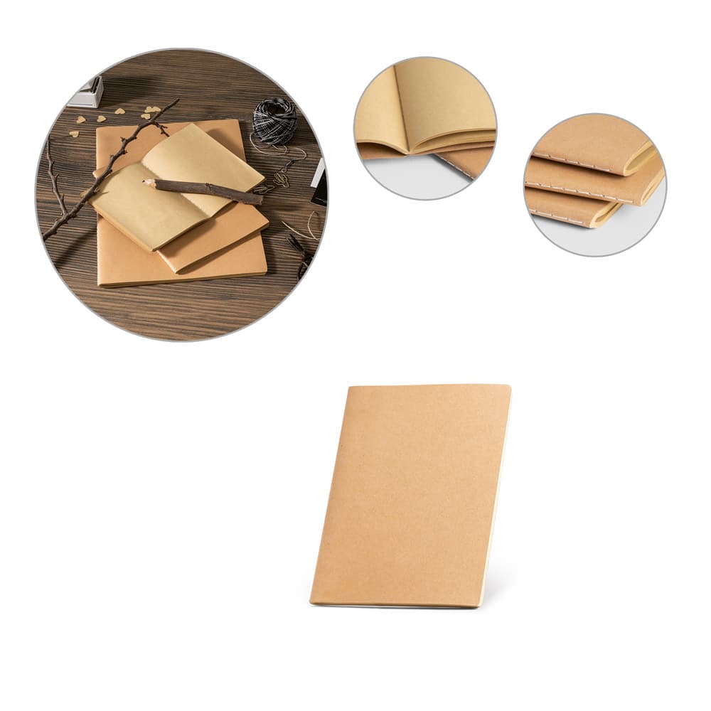 Caderno A6 com Capa em Cartão sem Pauta – S53627