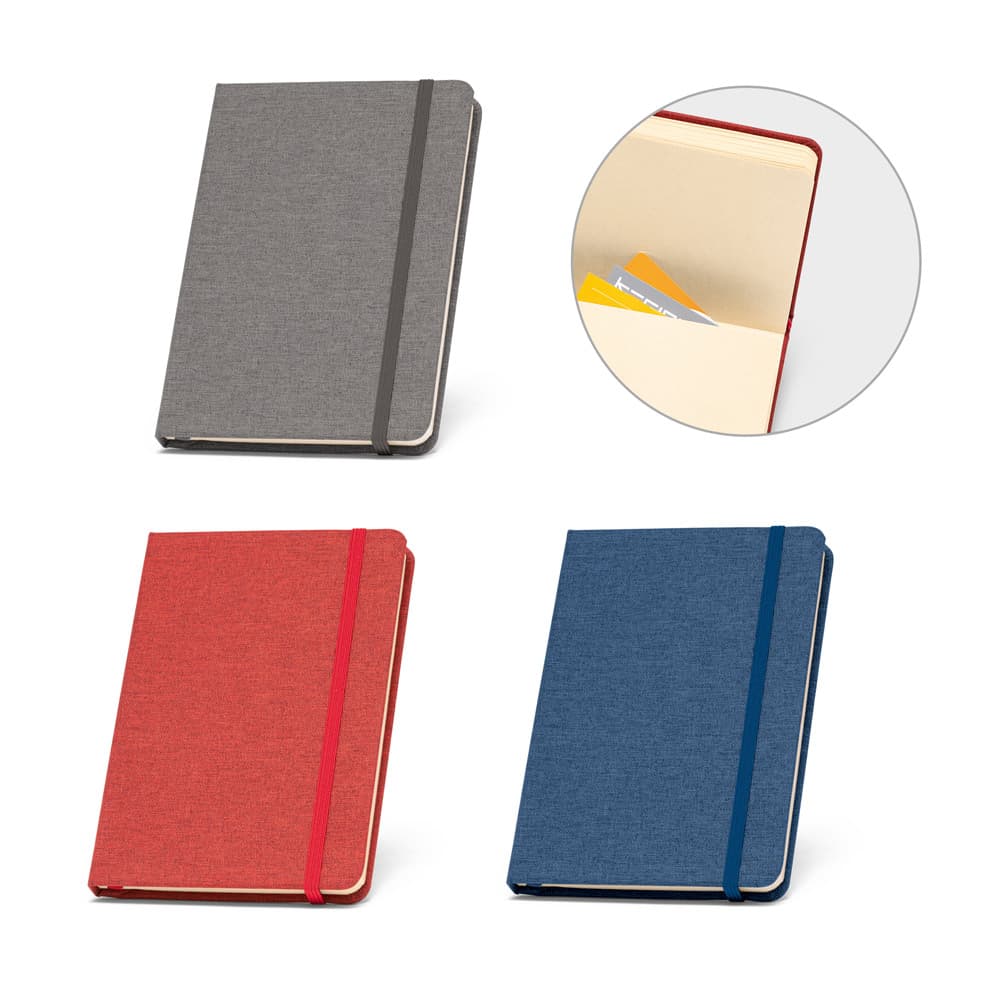 Caderno Pautado com Capa Dura em Rpet A5 – S53630