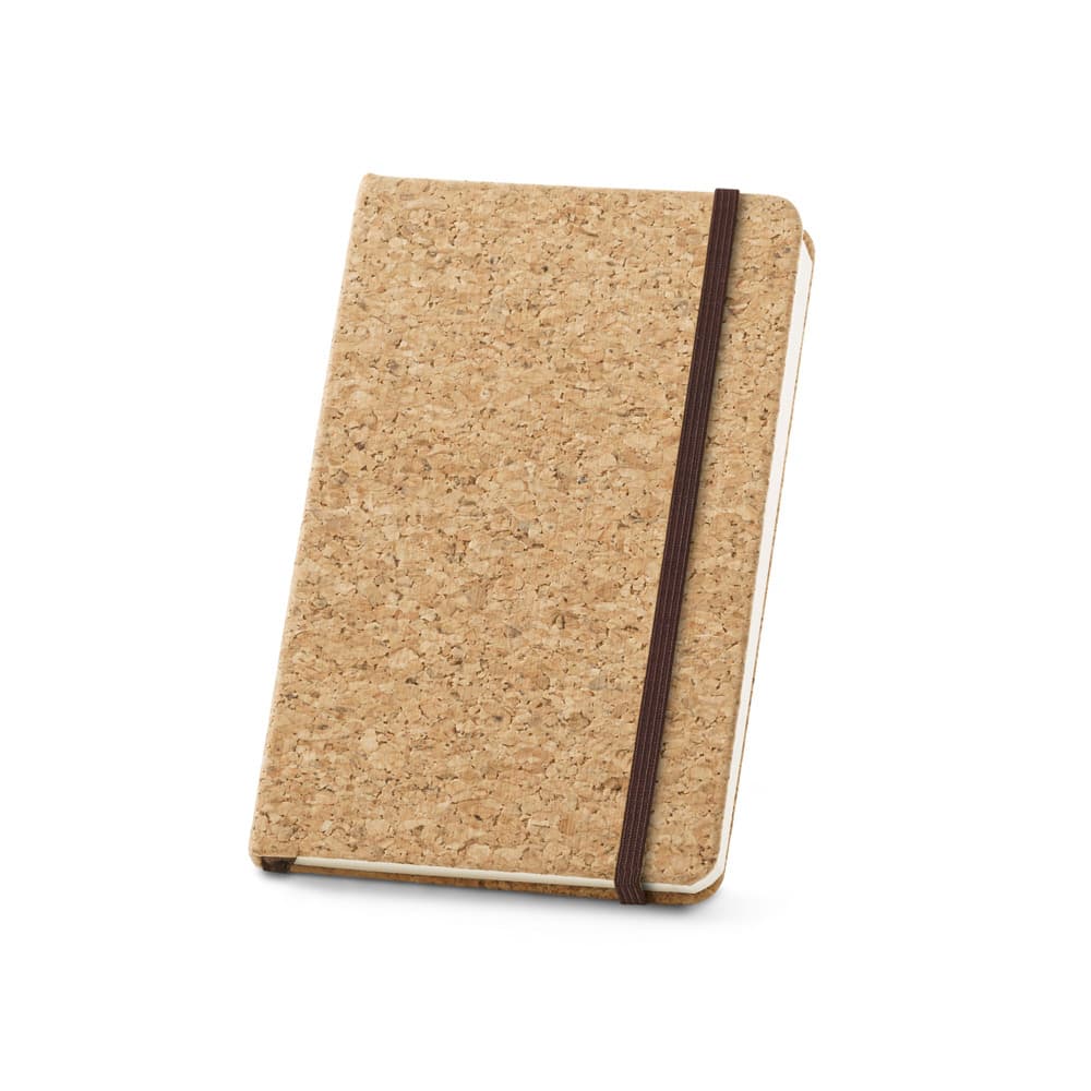 Caderno A6 de Cortiça com Folhas Lisas e Capa Dura – S53808