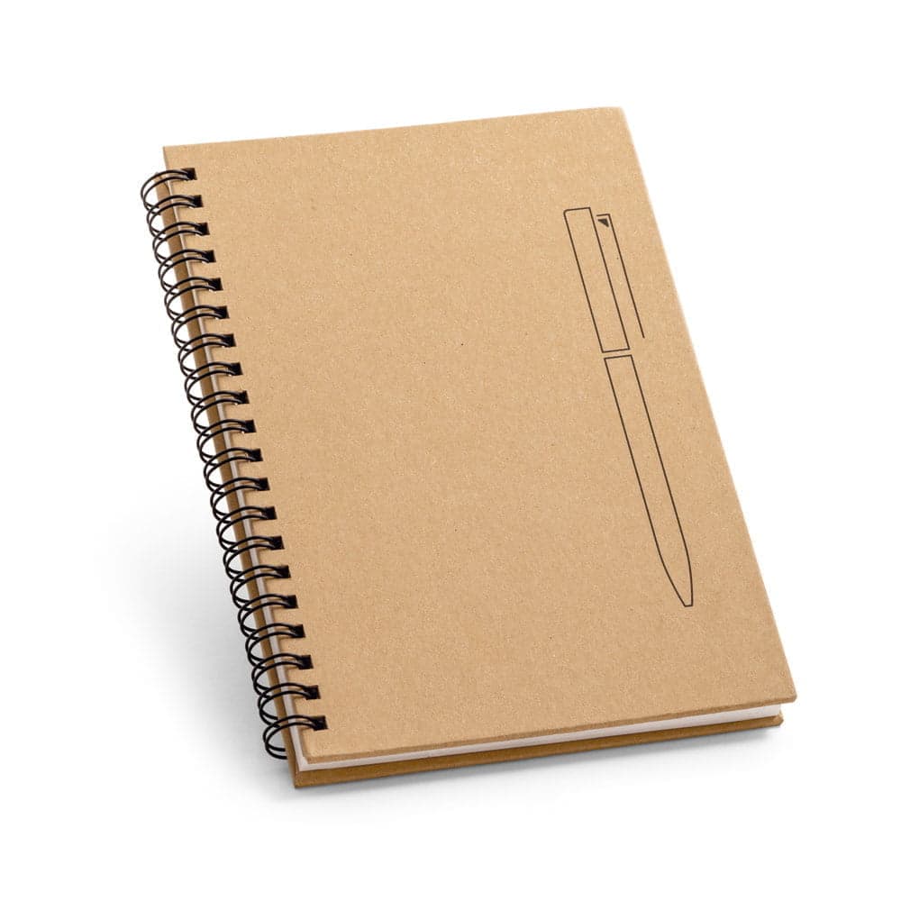 Caderno B6 Rock com Espiral e Páginas Lisas – S93419