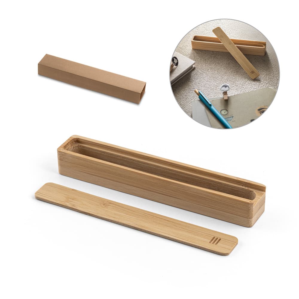 Estojo em Bambu Caneta – S93584