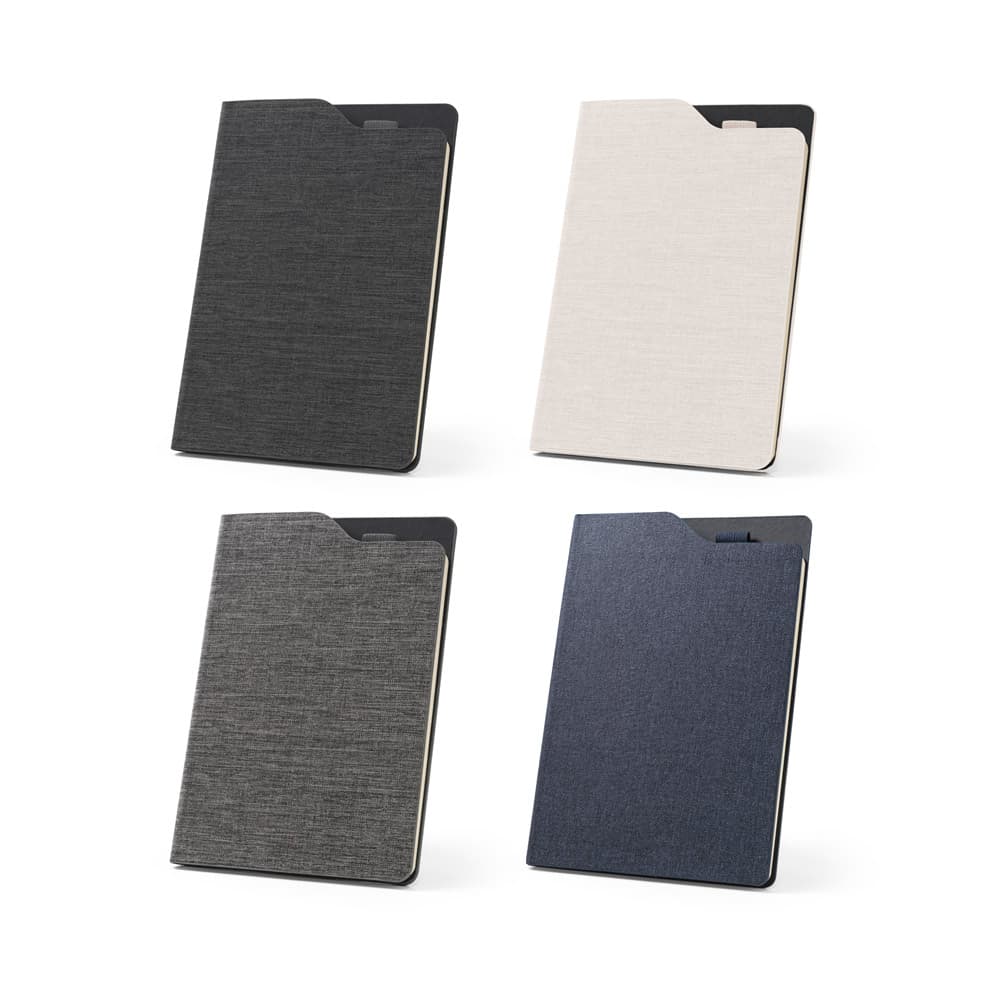 Caderno Reciclado de Capa Dura com Pauta A5 – S93586
