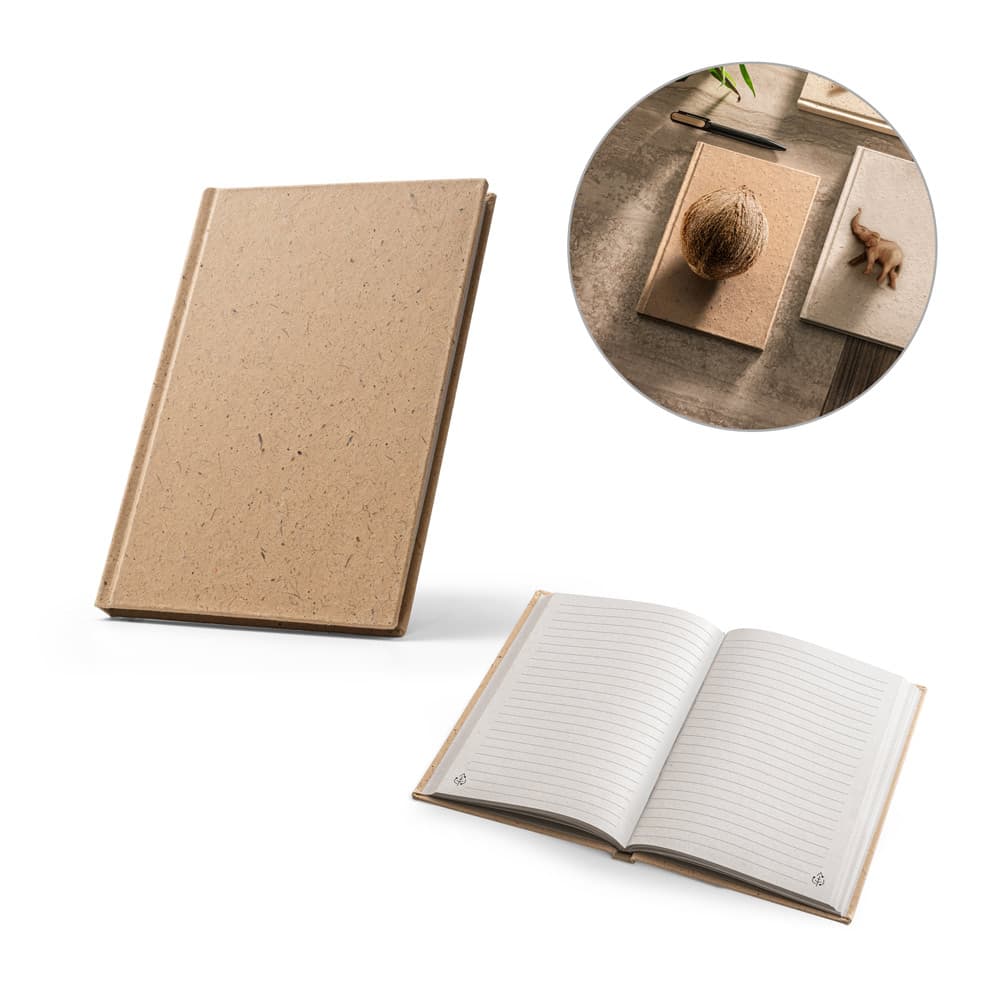 Caderno Casca de Coco com Pauta – A5 S93622