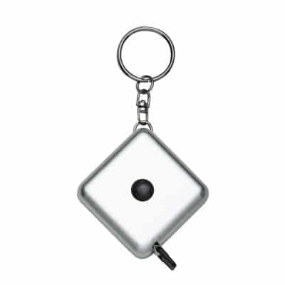 Fita Métrica Chaveiro Quadrado de Plástico de 1mt TR022