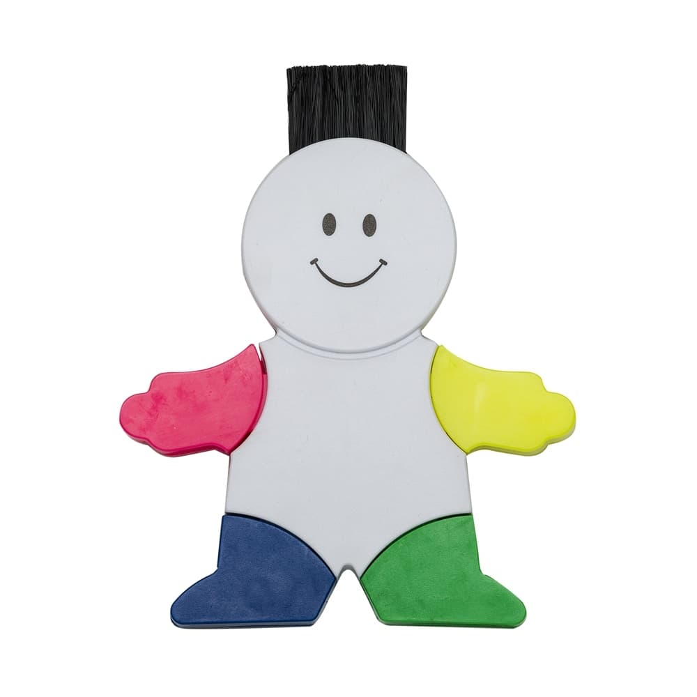 Marca-Texto Boneco com Limpador de Tela e Teclado – X12439