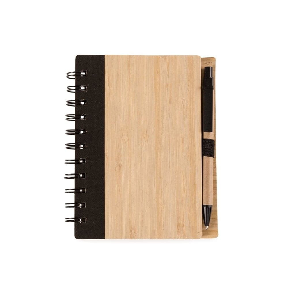 Bloco de Notas Bambu com Caneta – X13775