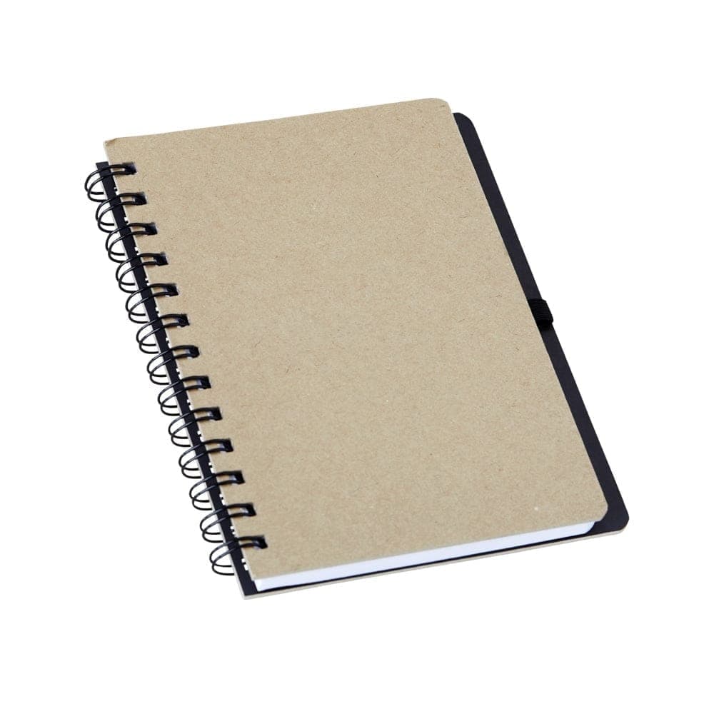 Caderno Kraft com Porta Caneta – X14838