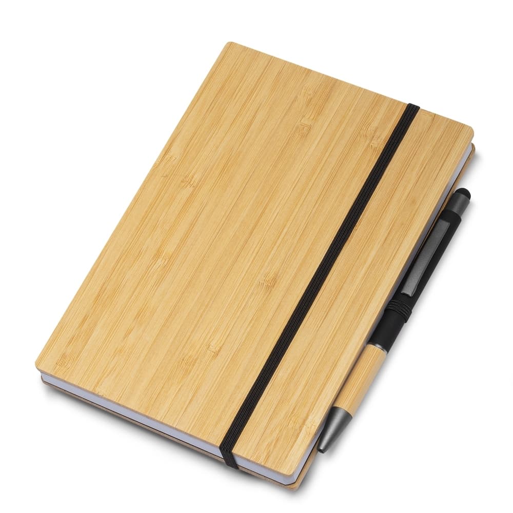 Caderno Ecológico Pautado de Bambu – X14983